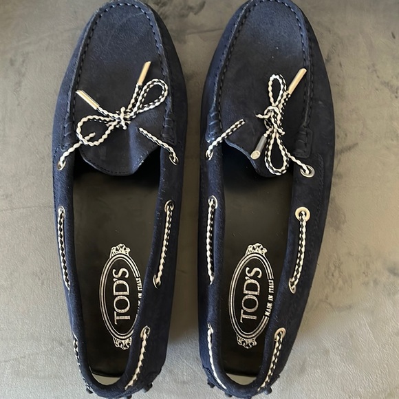 Navy Blue Tod’s loafers - Brand new without tags - Picture 1 of 9
